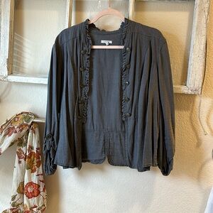 Maurice’s Blazer - Shawl - over piece - linen